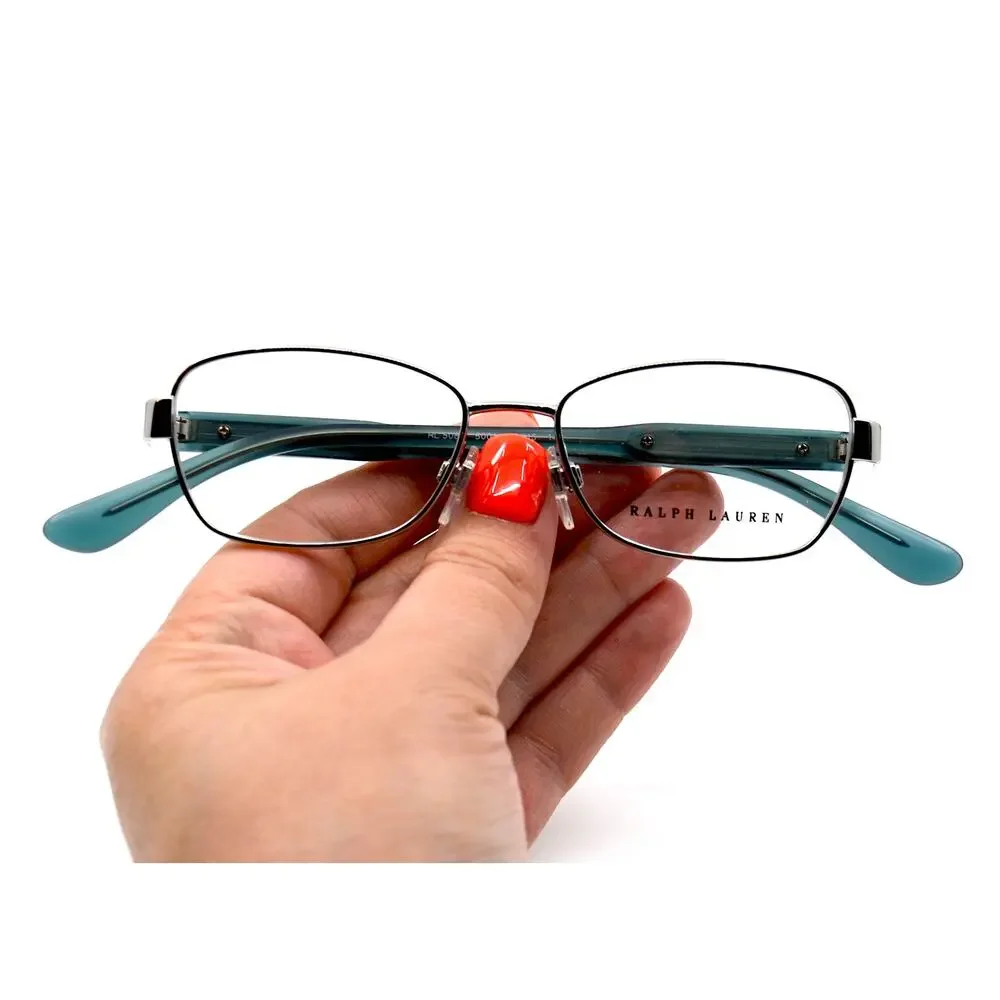 RALPH LAUREN RL 5088 5001 SILVER AUTHENTIC EYEGLASSES FRAME
